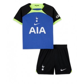 Tottenham Hotspur kläder Barn 2022-23 Bortatröja Kortärmad (+ korta byxor)